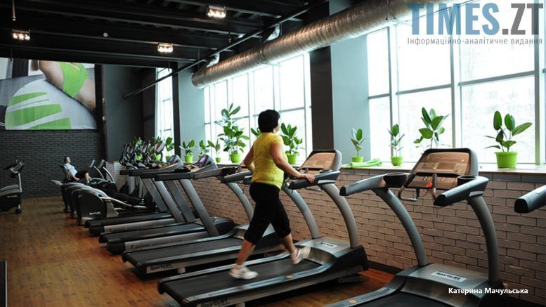 Житомир. Тренажерна зала Lime Fitness - бігові доріжки | TIMES.ZT
