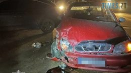 В центрі Житомира сталася ДТП за участі трьох легковиків