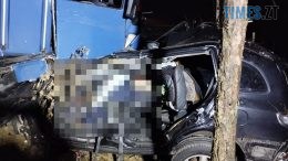 Смертельна ДТП на Малинщині: позашляховик влетів у фуру