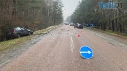 На Бердичівщині сталася ДТП за участі трьох автівок: є загиблі та травмовані (ФОТО)