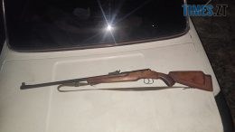 Під Житомиром правоохоронці виявили у зупиненій автівці необліковану зброю