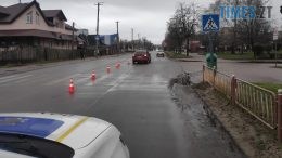 У Бердичеві перехожий потрапив під колеса легковика