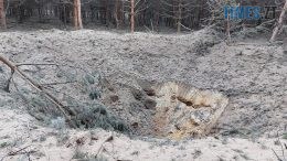 Вирва 15х7 м: на Житомирщині ліквідували знайдені днями уламки російської ракети (ВІДЕО)