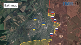росія бреше про захоплення Бахмута