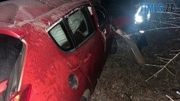 На Звягельщині автомобіль злетів з траси у кювет: є постраждалі