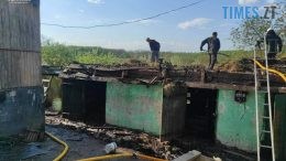 На Коростенщині вогнеборці загасили сарай та не допустили перекидання полум'я на оселю
