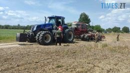 У Народицькій громаді під час обробки поля підірвався трактор