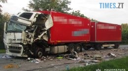 На Бердичівщині не розминулися дві вантажівки: є постраждалі (ФОТО)