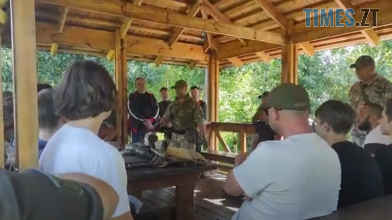 В Житомирі бійці добробату «Соколи Полісся» провели тактичні навчання для цивільних