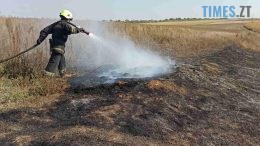 Через паління сухостою на Черняхівщині згоріли господарські будівлі та мало не згорів приватний будинок