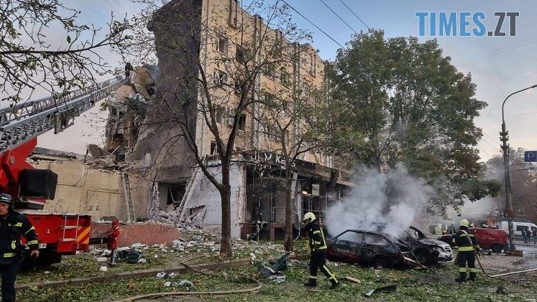Вночі російські терористи завдали масованого ракетного удару по цивільній інфраструктурі України