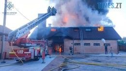 У Житомирі сталася пожежа на підприємстві з виготовлення рамок "Velista"