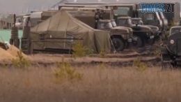 18 українських дронів успішно завітали до військового табору, що біля аеродрому «Халіно» в Курській області на росії