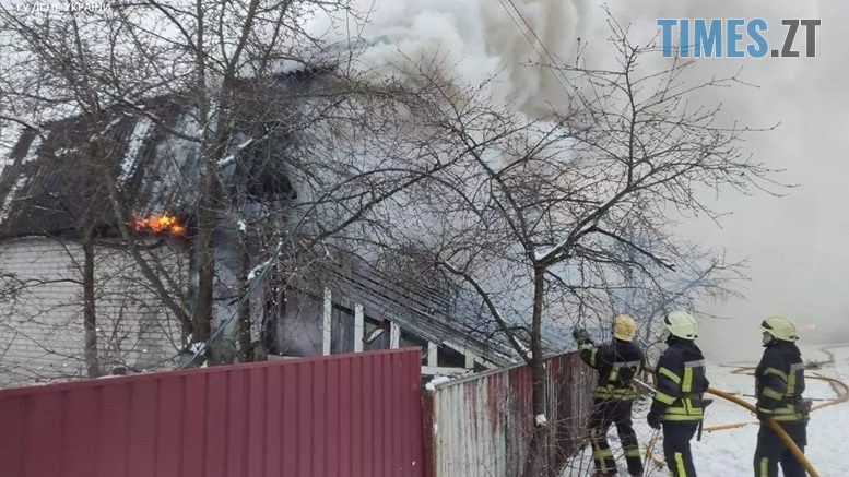 Під час пожежі на Житомирщині очевидці врятували літнього сусіда