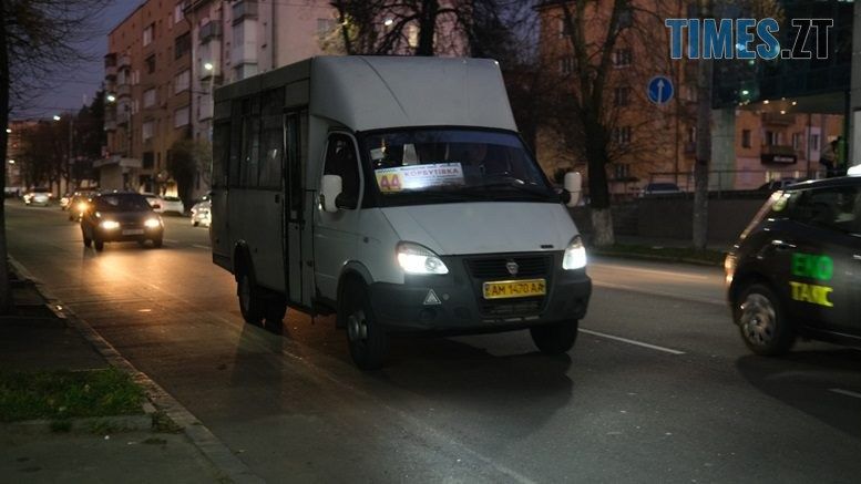 У Житомирі зазнала змін схема руху маршрутного автобуса №44