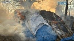 На Бердичівщині через дитячі пустощі загорівся сінник, повний заготовленого сіна
