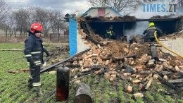 На Ружинщині рятувальники попередили можливий вибух в результаті пожежі