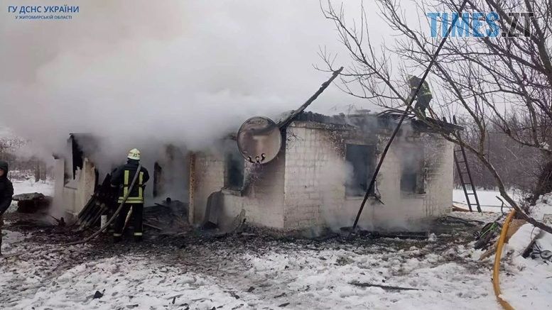 У пожежі на Коростенщині загинуло троє дітей