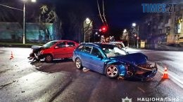 В центрі Житомира "зустрілися" два легковики: серед постраждалих - 2 дітей (ФОТО)