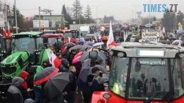 Польські фермери припинили блокування одного з пунктів пропуску на кордоні