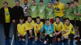 Юлія Єлістратова провела тренування з волейболу з учнями житомирського ліцею №17