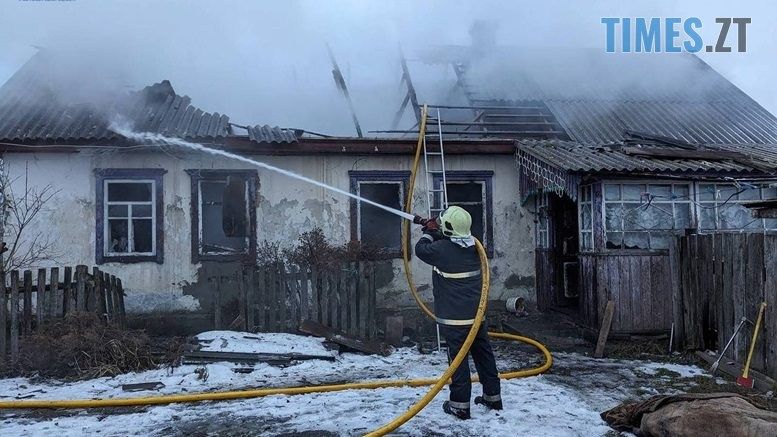За минулу добу на Житомирщині у вогні загинуло двоє людей