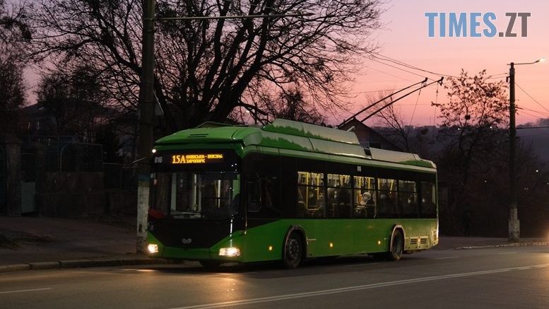 У Житомирі тимчасово обмежать рух тролейбусів однією з вулиць міста