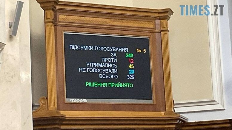 Верховна Рада підтримала у першому читанні законопроєкт про посилення мобілізації