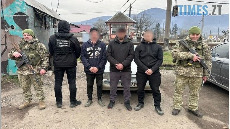 Прикордонники упіймали трьох ухилянтів з Житомирщини, які намагалися нелегально потрапити до Словаччини