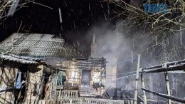 На Коростенщині приватний дерев'яний будинок