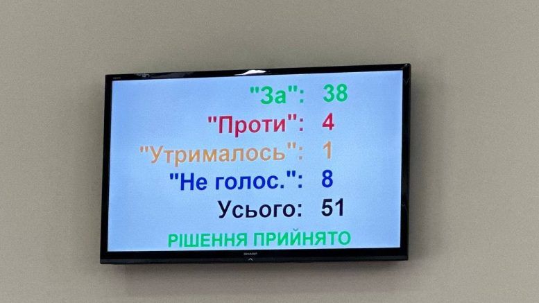 Депутати Житомирської облради проголосували «За» звільнення директора обласної лікарні Богдана Леськіва