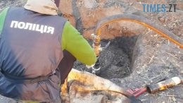 На Житомирщині перед судом постануть члени злочинної групи, які пошкодили нафтопровід та незаконно качали з нього нафту