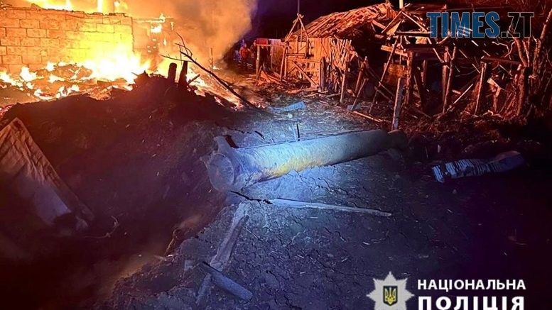 Вночі російські терористи атакували українські міста ракетами та безпілотниками