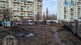 Вночі російські терористи завдали масованого ракетного удару по українській столиці