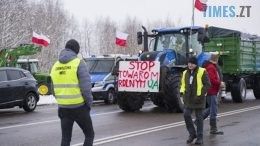 Польські фермери знову заблокували пункт пропуску «Корчева–Краківець»