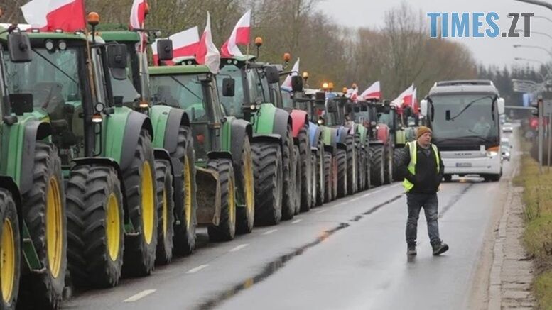 Польські фермери розблокували усі пункти пропуску на українсько-польському кордоні
