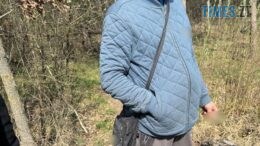 На одному з блокпостів Житомира патрульні виявили у пасажира автівки холодну зброю