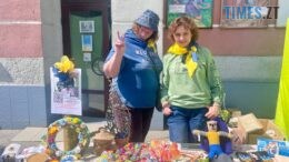 На Михайлівській волонтери проводять ярмарок - збирають на авто для евакуації поранених бійців