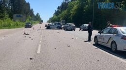 Подвійна ДТП під Житомиром: двоє постраждалих - у лікарні
