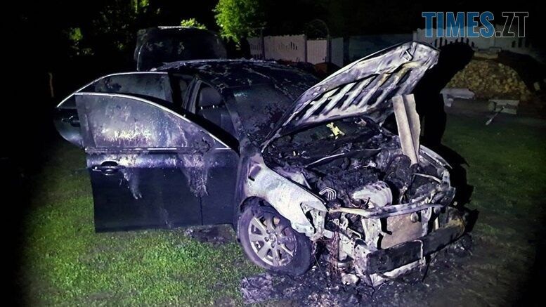 На Андрушівщині чоловік через ревнощі підпалив автомобіль