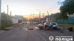 У Житомирі розшукують водія, який втік з місця подвійної ДТП