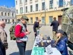Вриваємося у 3-тю штурмову бригаду: на Михайлівській військові та волонтери проводять інформаційно-рекрутингову кампанію