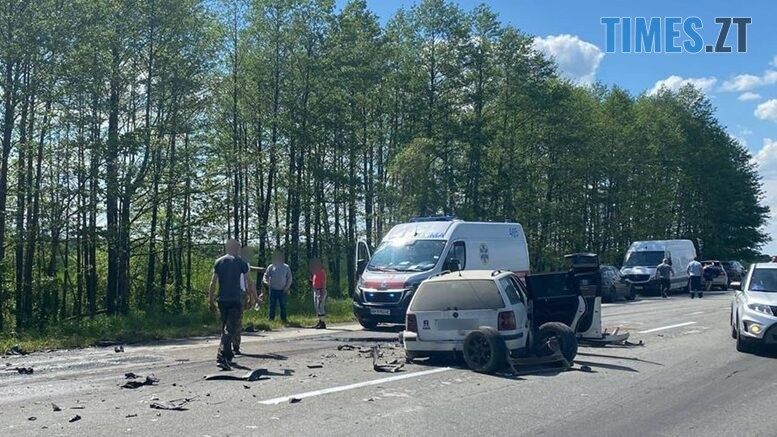 До уваги водіїв! В результаті ДТП на трасі Київ — Ковель — Ягодин перекрита одна із смуг руху