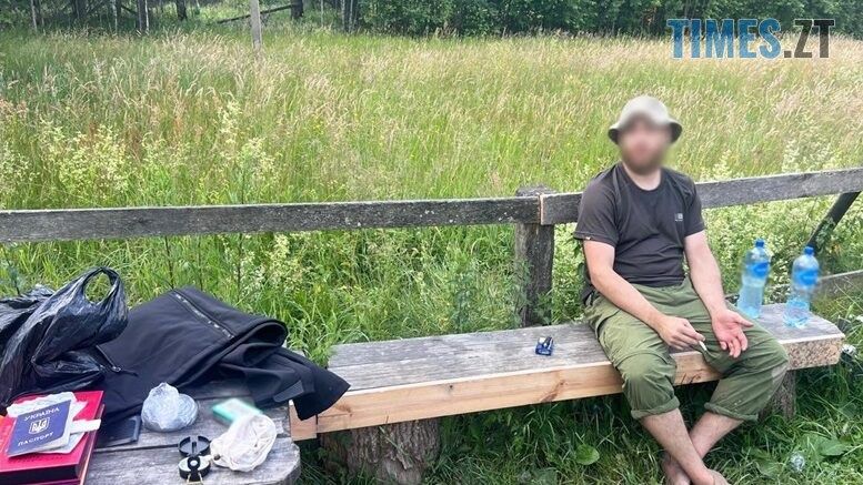 Олевські правоохоронці виявили у лісі ухилянта з Миколаївщини, який планував незаконно перетнути кордон