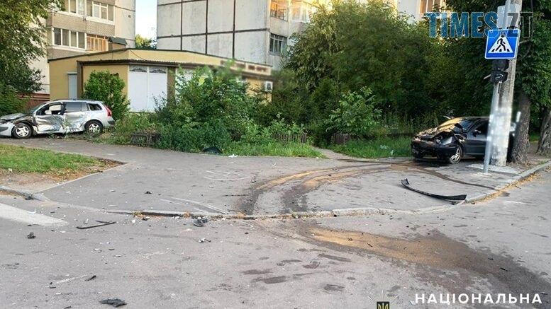 В результаті ДТП в центрі Житомира зазнали травмувань четверо людей