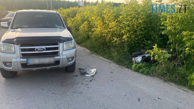 У ДТП в передмісті Житомира постраждали двоє підлітків