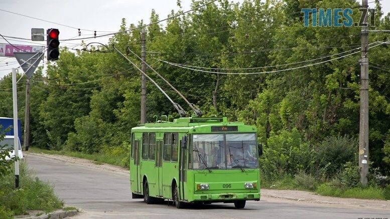 У Житомирі тимчасово змінено маршрути кількох тролейбусів