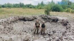 На Житомирщині вибухотехніки знешкодили бойову частину російського БПЛА, виявлену після нічної атаки