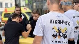 На Михайлівській проводять благодійні змагання - чемпіонат з армреслінгу на честь ЗСУ