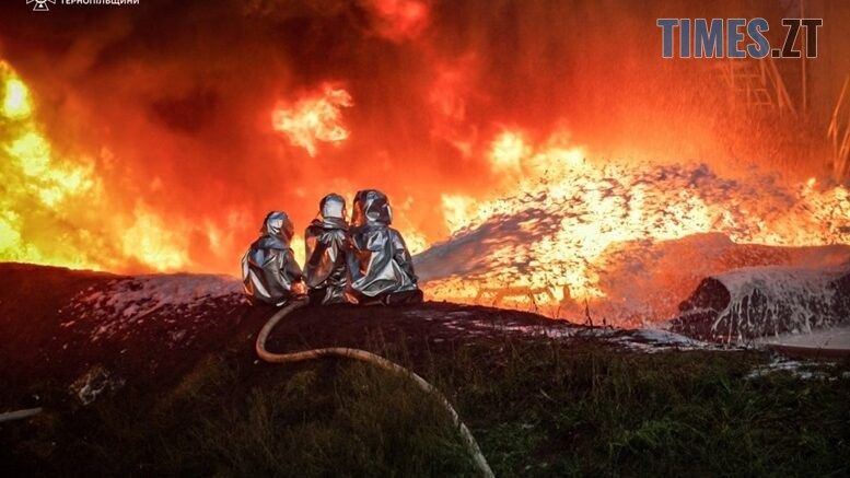 Вночі російські терористи вдарили по промисловому підприємстві на Тернопільщині